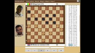 Martijn Van Ijzendorn-Ndiaga Samb 2-0.Draughts