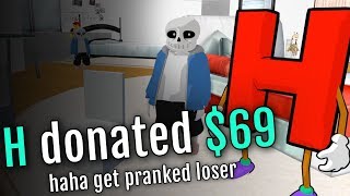 Donating $69 to Twitch Streamers
