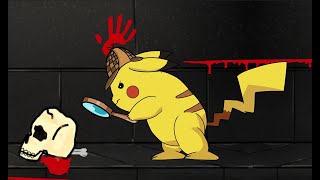 Pikachu, Long Horse Vs Cartoon Cat  Trevor Henderson | Animation Drawing Cartoon 2 .