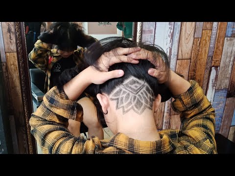 Tatoo hair tóc nữ đẹp nhất tại QC barber shop