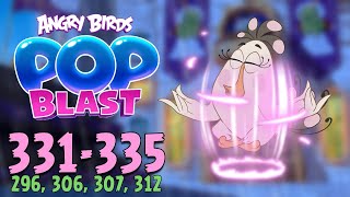 Angry Birds Pop Blast Gameplay Pt 69 Levels 331-335 - Matilda Leveled Up
