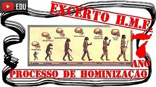 2 - O Processo de Hominização (excerto) (História, 7º Ano)