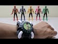 BỘ SƯU TẬP SIÊU NHÂN VÀ ĐỒNG HỒ SIÊU NHÂN ĐEO TAY BEN 10 - POWER RANGERS BEN 10
