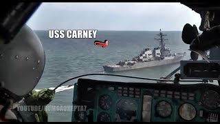 Russian Navy Monitoring Uss Carney Destroyer In Black Sea - Marinha Russa Monitora Uss Carney