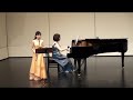 フルート協奏曲第１番より第１楽章 千葉 美音の会 レインボーコンサート 中村紘子 藤本理恵子