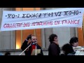 Lettre des Mozabites lors du Rassemblement de soutien au M'zab (Ghardaïa) à Paria