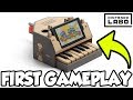 Super Mario Bros Theme on Nintendo Labo Piano!