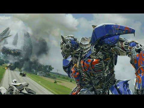 Prime gục ngã trước thợ săn robot - Transformers 4: Kỷ Nguyên Hủy Diệt (2014) 2K.