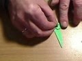 Origami Eagle Owl (page 1). YouTube Bird Video Tutorials