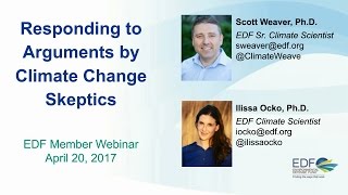 Responding to Arguments from Climate Change Skeptics Webinar