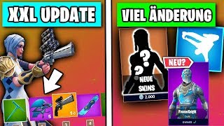 NEUES MEGA Update - Scoped Revolver, Patch Notes, Skins, Leaks, Tänze | Fortnite Season 7 Deutsch