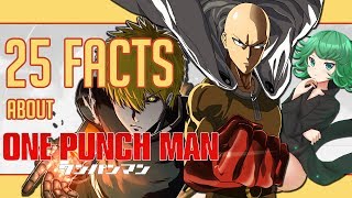 25 Facts About One Punch Man You Probably Didn't Know! | Anime Trivia