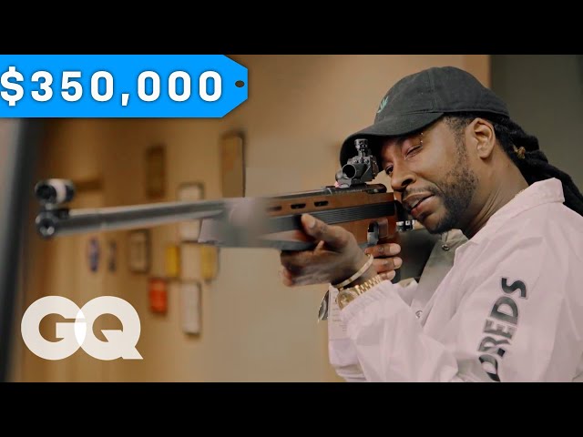 2 Chainz Checks Out a $350K Gun - Video