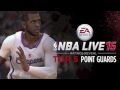 NBA Live 15 Ratings - Top 5 Point Guards! WOW