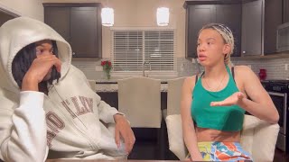 My Baby Father Came Over.. We Had A Sit Down Talk Attempt 1 Didnt Go Well
