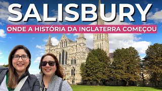 Salisbury, Inglaterra A Catedral Mais Alta Do Reino Unido E A Magna Carta