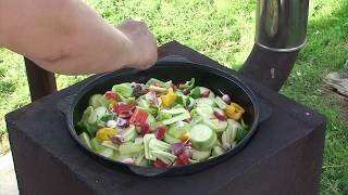 Говядина с овощами в казане Говядина с овощами в казане