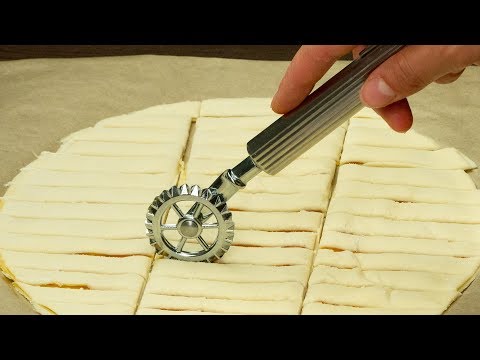 Смажьте 2 коржа слоеного теста яблочным джемом! Посмотрите что из этого выйдет! | Appetitno.TV Смажьте 2 коржа слоеного теста яблочным джемом! Посмотрите что из этого выйдет! | Appetitno.TV
