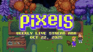Pixels Live Stream Ama