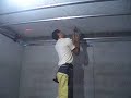 Fixação do tirante de drywall no teto - youtube