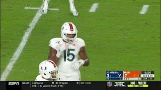 Gregory Rousseau, EDGE vs Virginia (2019)