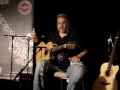 Tellier Guitars Montreal guitar show mini concert with Ken Bonfield 1st tune