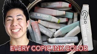 Mixing Every Copic Ink Refill Together