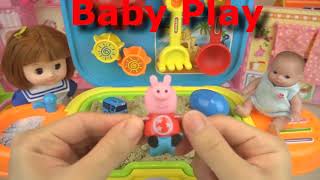 Baby doll sand and flower pot car play baby Doli2