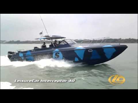 LeisureCat Interceptor 40 Patrol Boat