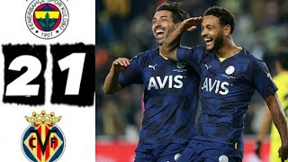 Fenerbahçe Villarreal 2-1 Maç Özeti - Hazirlik Maçi