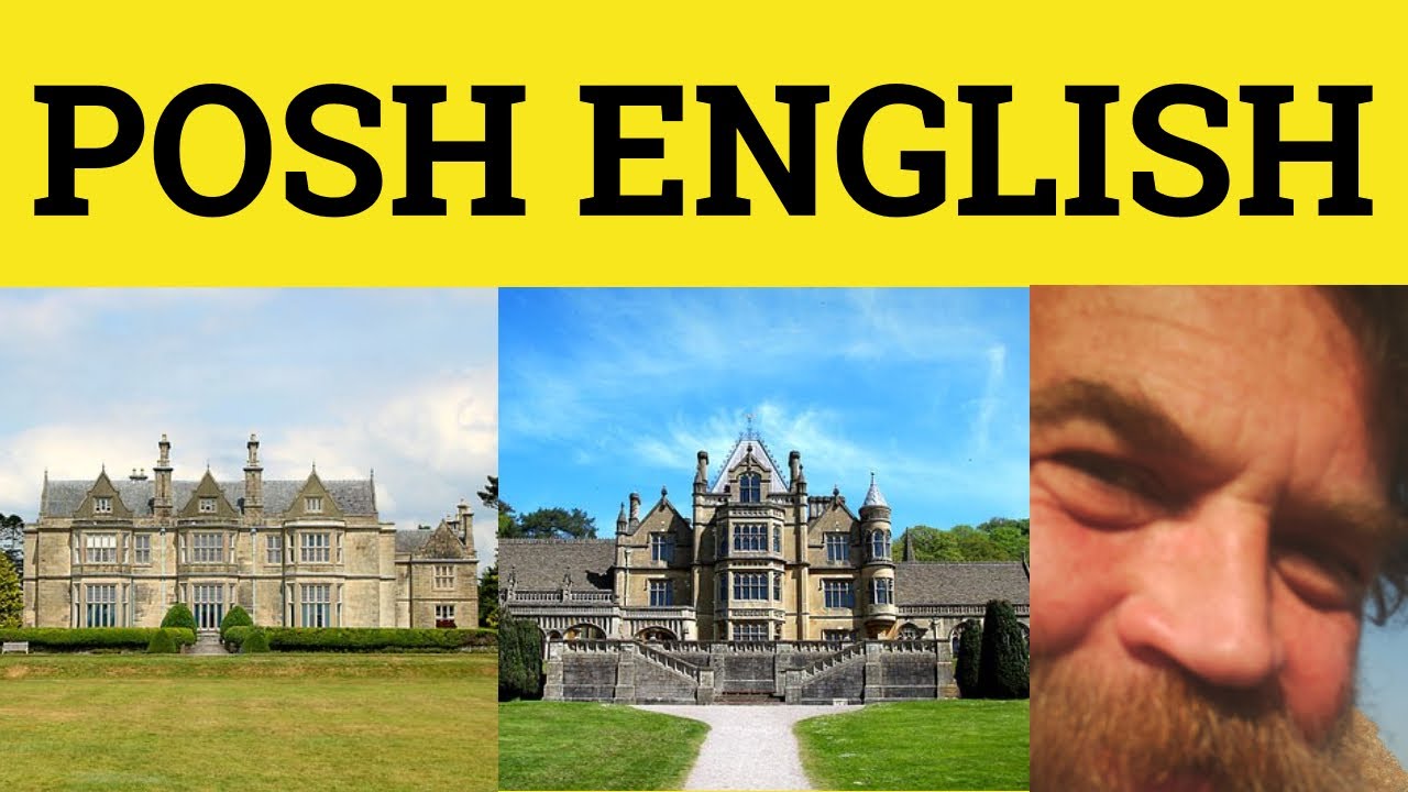 English posh