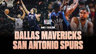 Lincroyable Duel Nowitzki - Duncan Dallas Mavericks - San Antonio Spurs 2006 Nba Clic Games