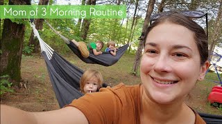 Mommy Morning Routine with a Toddler, 5-Year-Old, & 7-Year-Old Summer 2023