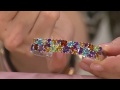 Master Cut 12.00 ct tw Multi-Gemstone Sterling Hinged Cuff with Antonella Nester