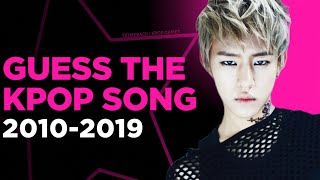 Guess The Kpop Boy Group Song - 2010S Easy, Medium & Hard