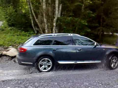 Audi A6 Allroad 2011. Audi A6 Allroad creek crossing