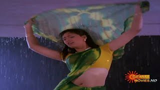 Telugu Unknown Actress Hot Saree & Navel Song