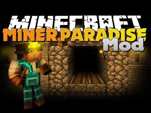 Minecraft Mod - Miner Paradise Mod - New Armor, Items, and Dimension