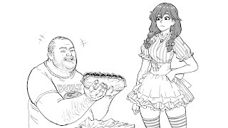 Smug Wendys Roasting Her Typical Customer Baalbuddy Comic Dub