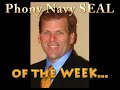 Don Shipley's Phony Navy SEAL of the WEEK Ike Densmore. Fake Fraud Phony Military Impostor