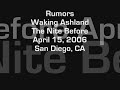 "Rumors" - Waking Ashland