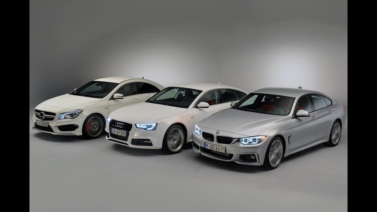 BMW 4er GranCoupé gegen Mercedes CLA Coupé und Audi A5