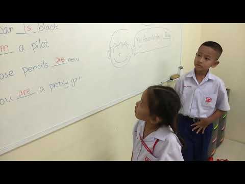 การใช้ is am are แบบฝึกหัด verb to be
