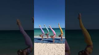 Acro At The Beach