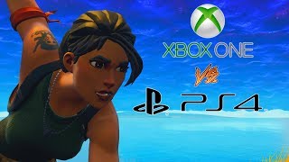 XBOX Vs PS4 is Now Possible in Fortnite! Crossplay has finaly been Enabled by Sony