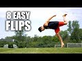 8 Flips Anyone Can Learn At Home - By Turning A CartWheel into The Flip
