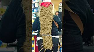 This Woman Hasnt Washed Her Hair In Over 20 Years..