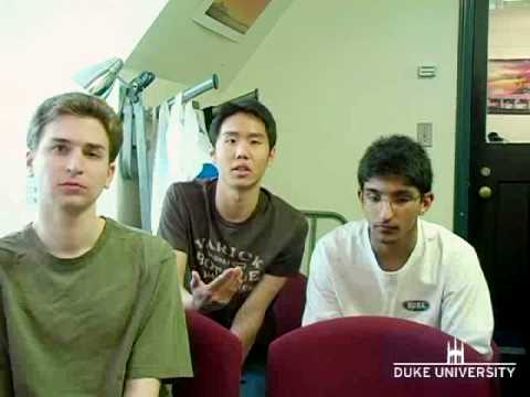 duke university wallpapers. The Duke University team of Wei Li, Arnav Mehta and Aaron Wise received the 
