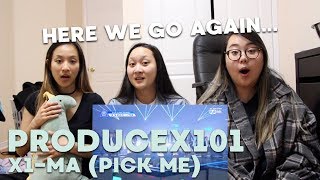 Reaction Produce X 101 프로듀스 X 101 지마 X1-Ma