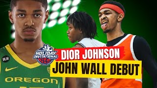 Dior Johnson JOHN WALL DEBUT!! Southern California Academy 🆚 Winston-Salem Christian at #TheJohnWall
